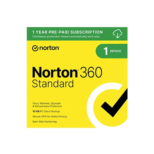 Norton 360 Standard, Antivirus Software-1 Device with Auto Renewal 2026